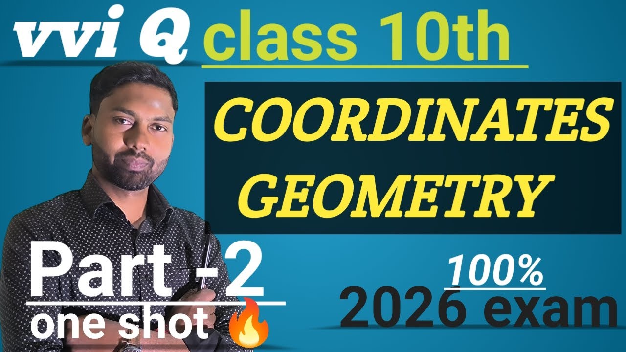 Coordinates Geometry part 2 One Shot | Class 10 maths chapter 7 | Binay eduIgnite 