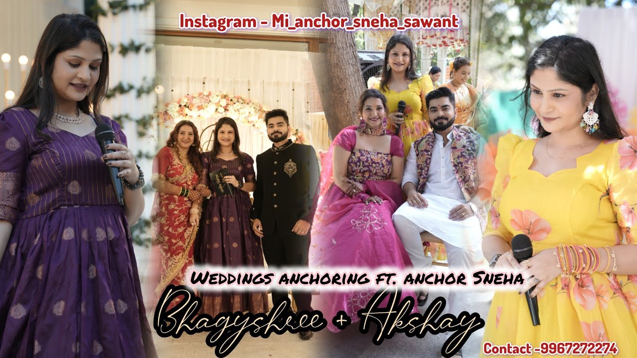 मढ मध्ये केलं Full day wedding Anchoring 🎤 #BTS / Contact best Marathi Anchor in Mumbai 9967272274