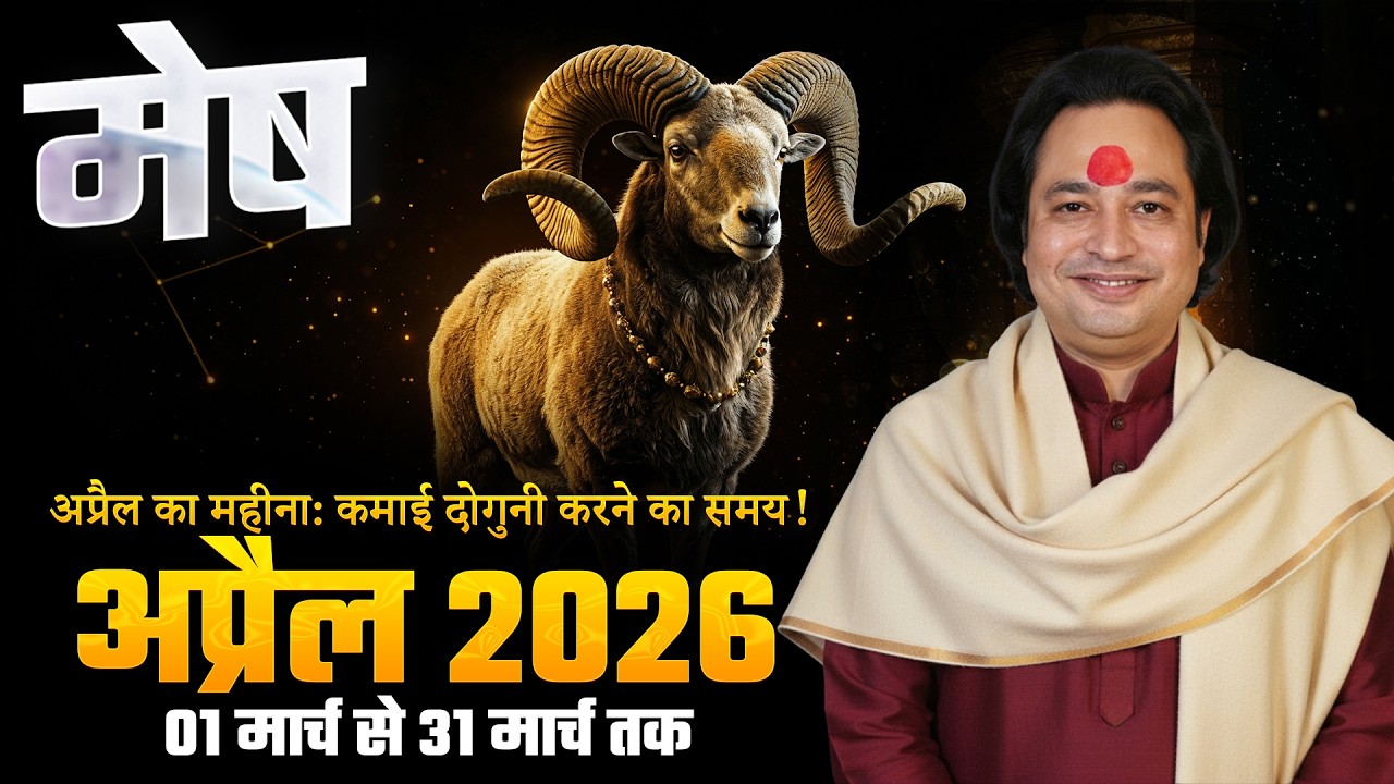 Mesh Rashi (Aries) &ndash; Mesh Rashi April Rashifal 2026 | Aries Horoscope April 2026