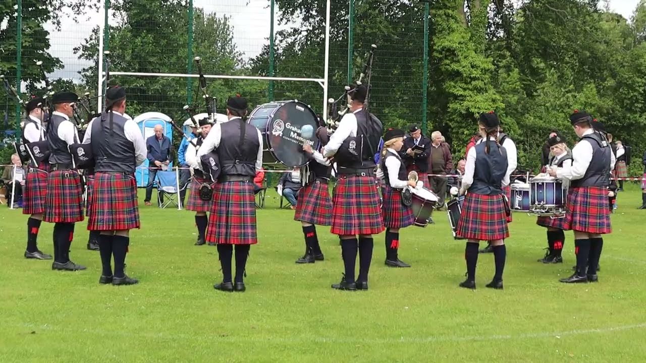 Graham Memorial Clontibret Pipe Band @ Cookstown 2025