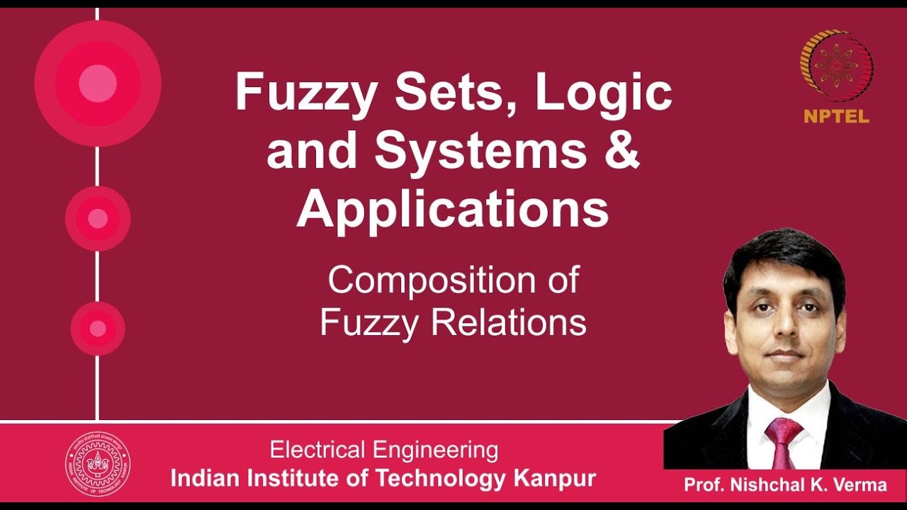 Lecture 36 - Composition of Fuzzy Relations By Prof. Nishchal K. Verma