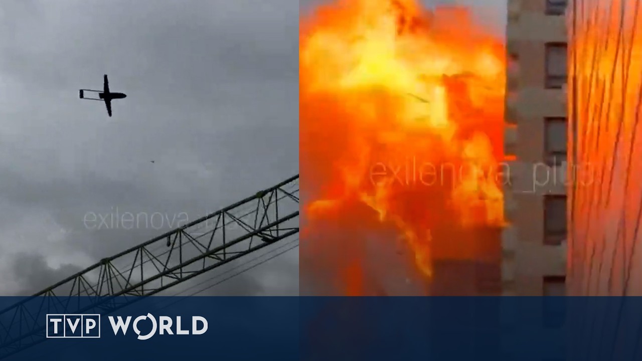 Moscow oil refinery on fire after massive Ukrainian drone attack | Morning Report