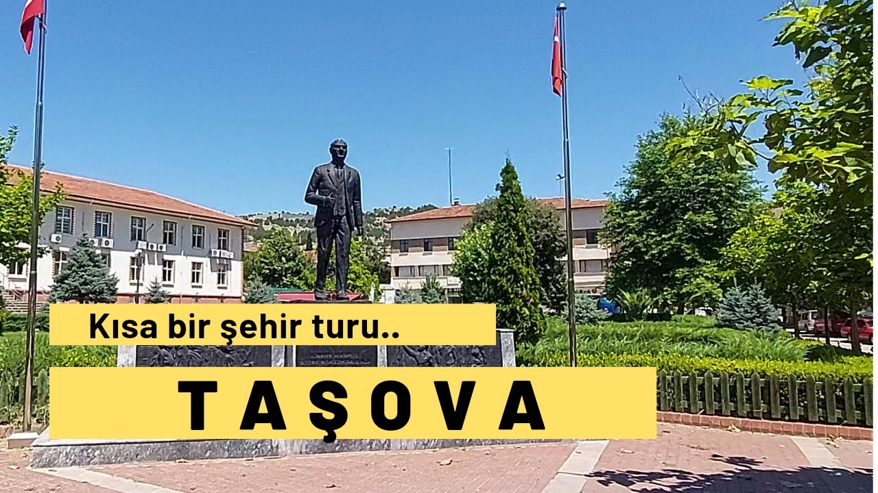 Malezyalı eşime kısa bir şehir turuyla Taşova'yı gezdirdim.