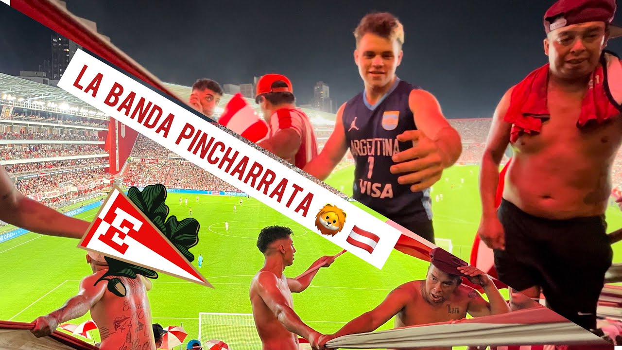 Me subo al para avalancha de Estudiantes con Los Leales 🦁🇦🇹. La Banda Pincharrata.