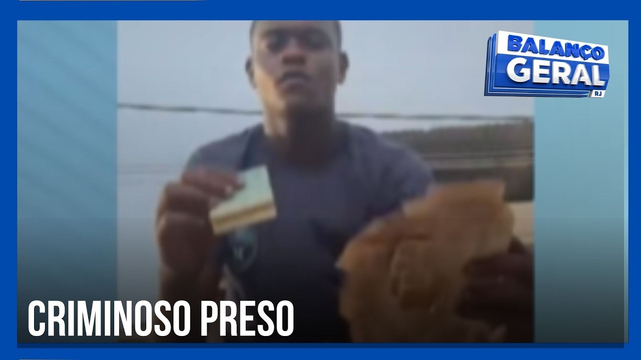 CHEFE DE GRUPO QUE ROUBA FARMÁCIAS FOI PRESO I ANGRA DOS REIS