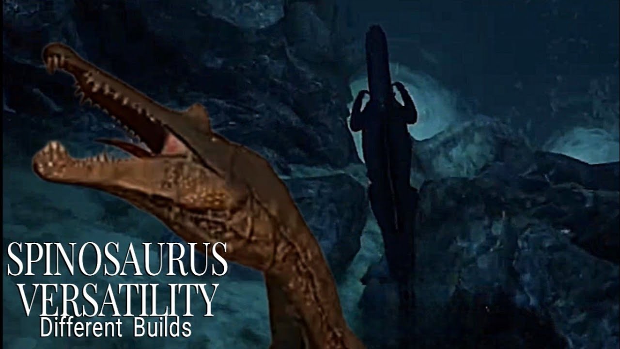 Swim Build vs Armor Build x Spinosaurus Versatility |Path of Titans 