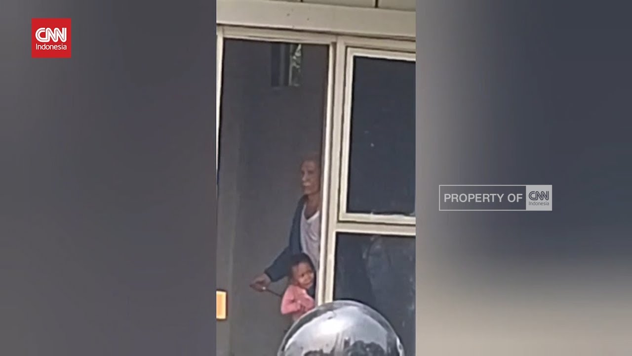Momen Menegangkan Pria Sandera Bocah Perempuan Gunakan Pisau