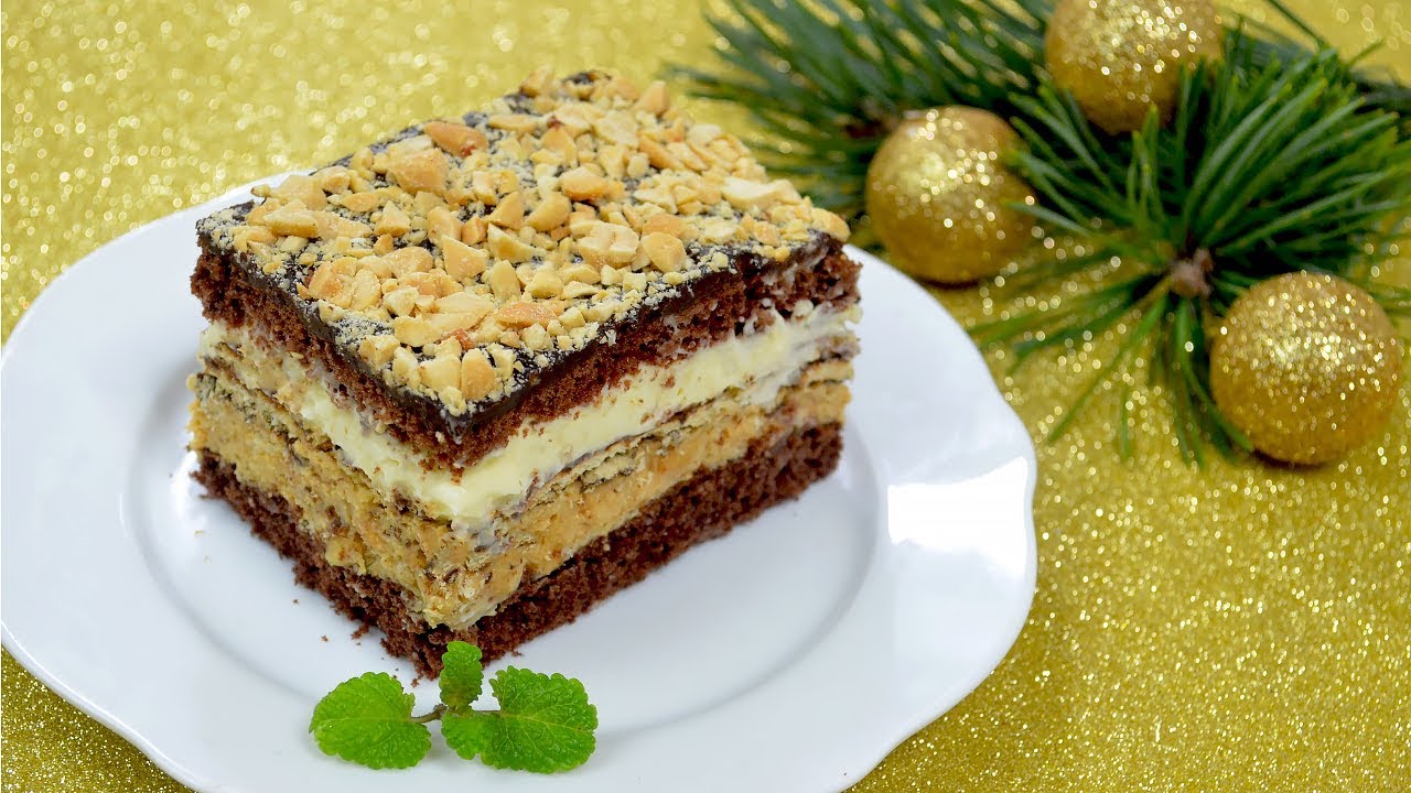 Ciasto Snickers - Jak zrobić - Smakowite Dania