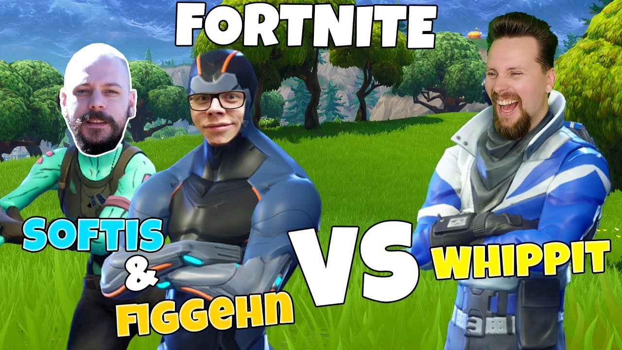 2 mot 1 - SOFTIS & FIGGEHN VS WHIPPIT i FORTNITE *Playground*