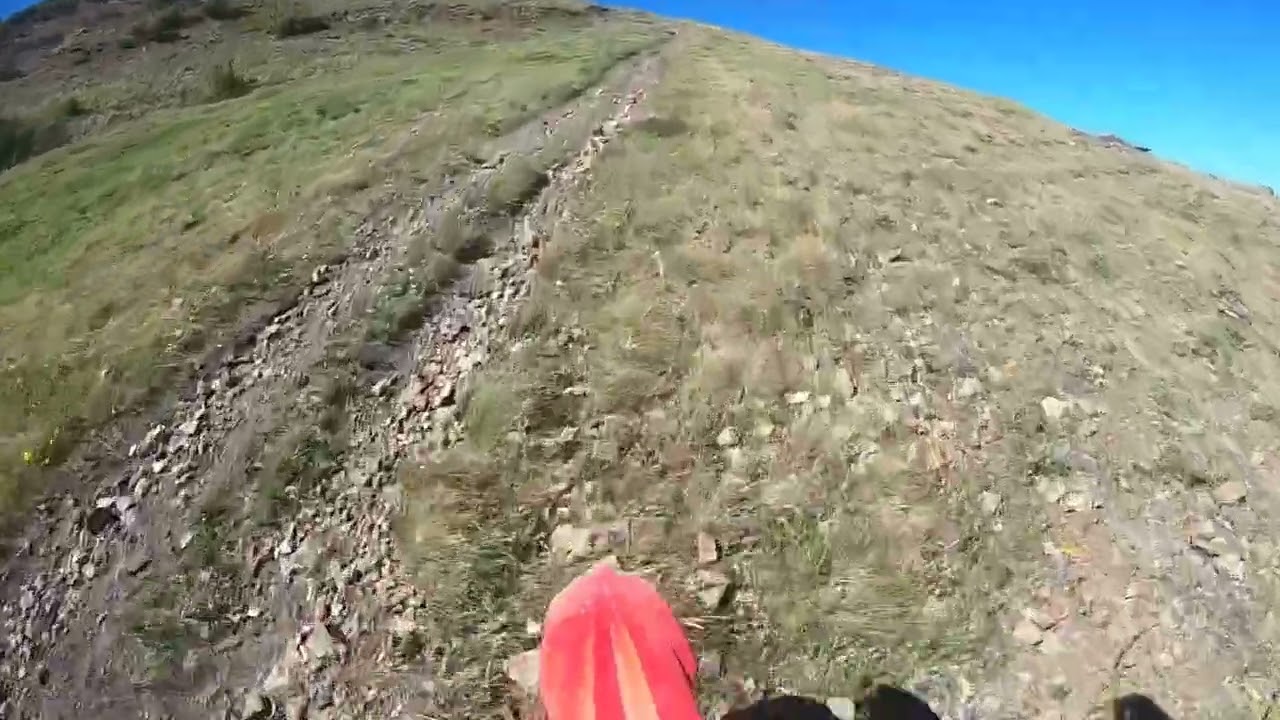Dirt biking - easy trails in Southern Alberta Canada