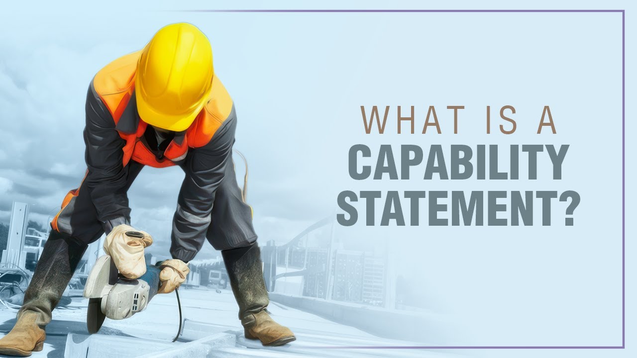 What Is A Capability Statement? | Everything You NEED To You
