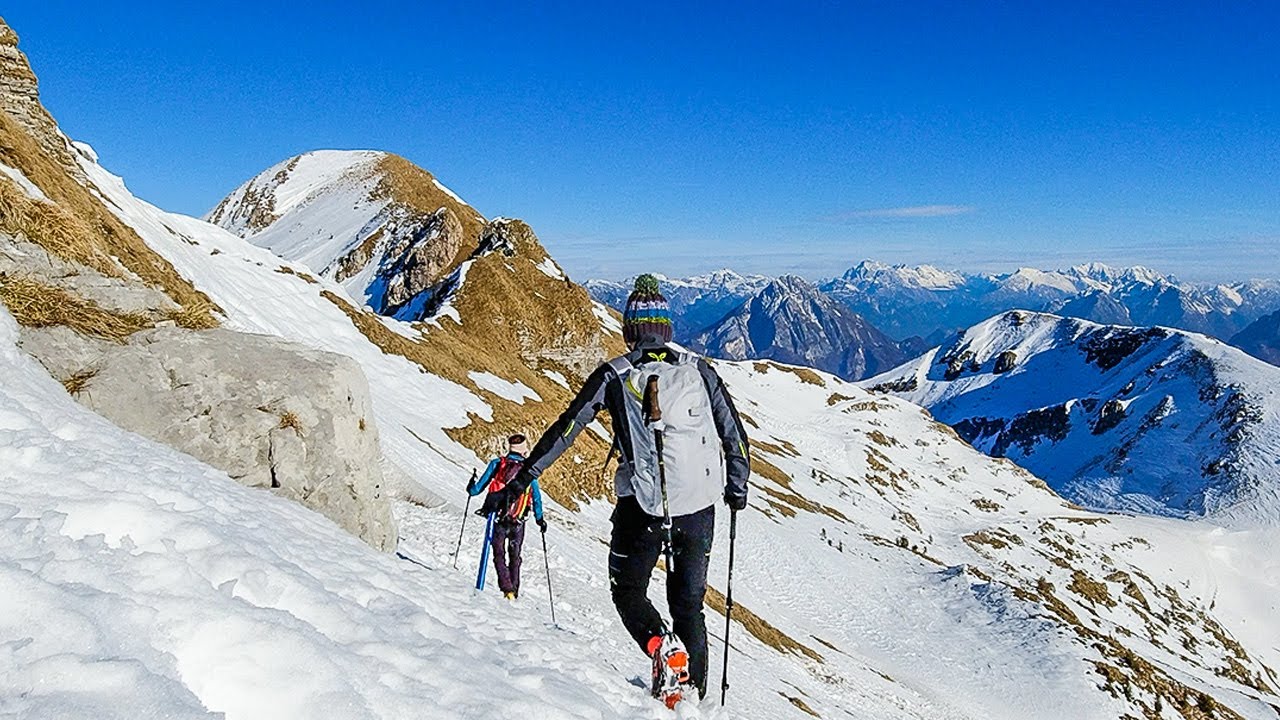 Le creste innevate del Verzegnis • Prealpi Carniche