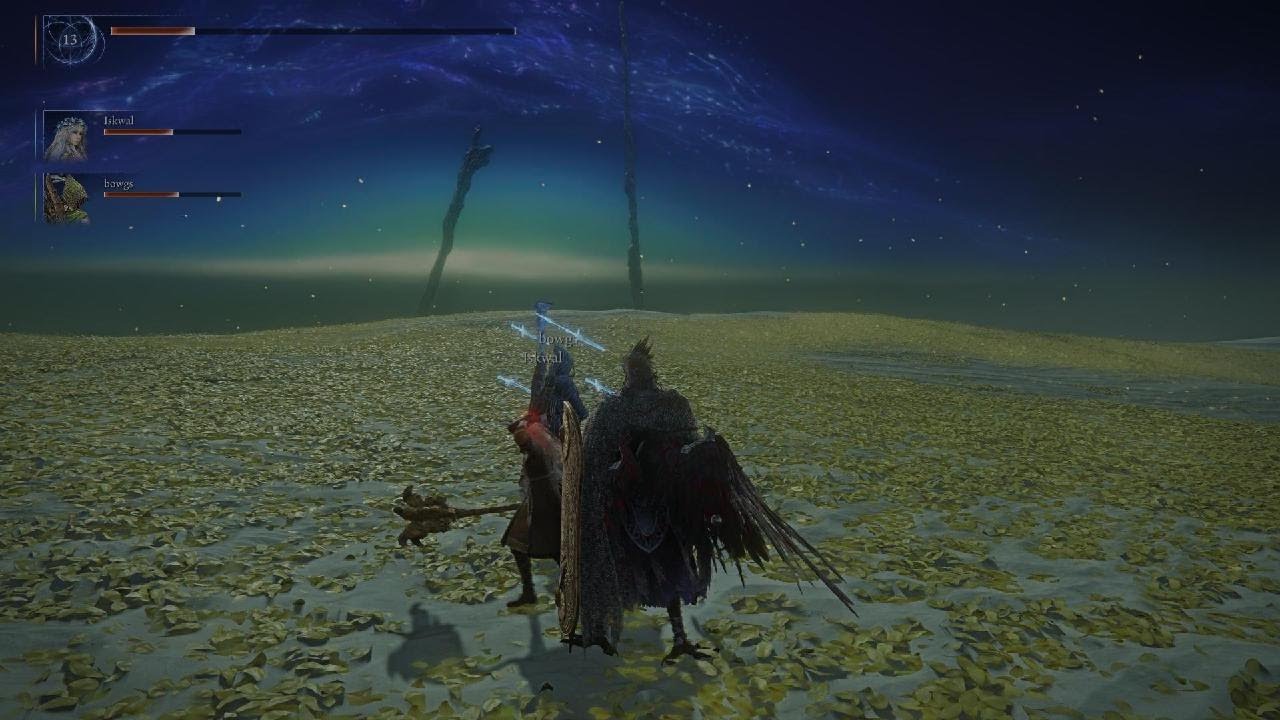 ELDEN RING NIGHTREIGN Deep of Night Guardian w/ BOWGS and JON VS Gnoster (Bad loot still won)