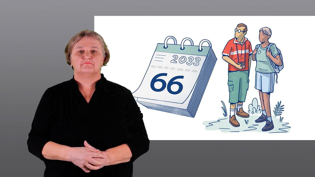 Vidéo en langue des signes : initiative sur les rentes