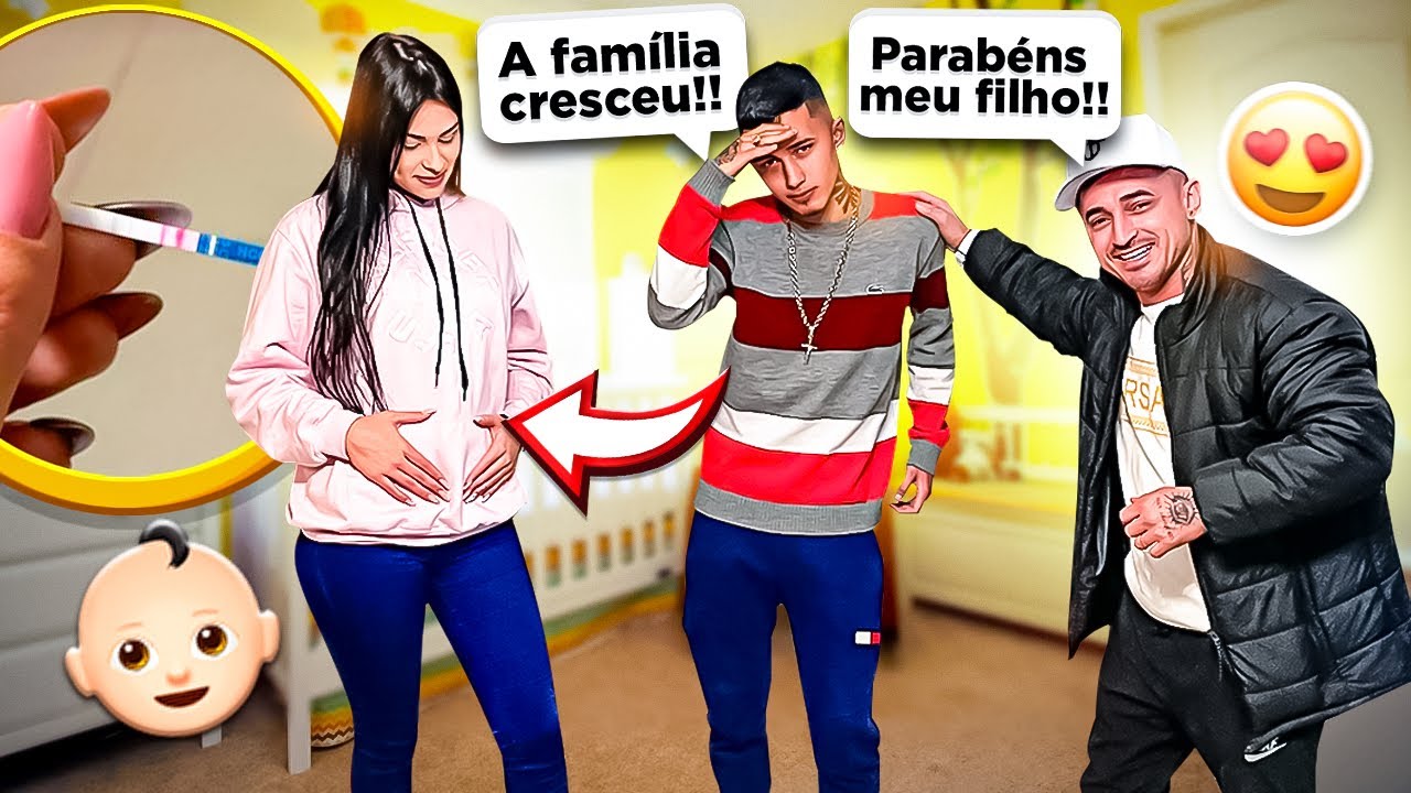 FLÁVIO VAI SER PAPAI FOI INCRÍVEL O TESTE DEU POSITIVO...