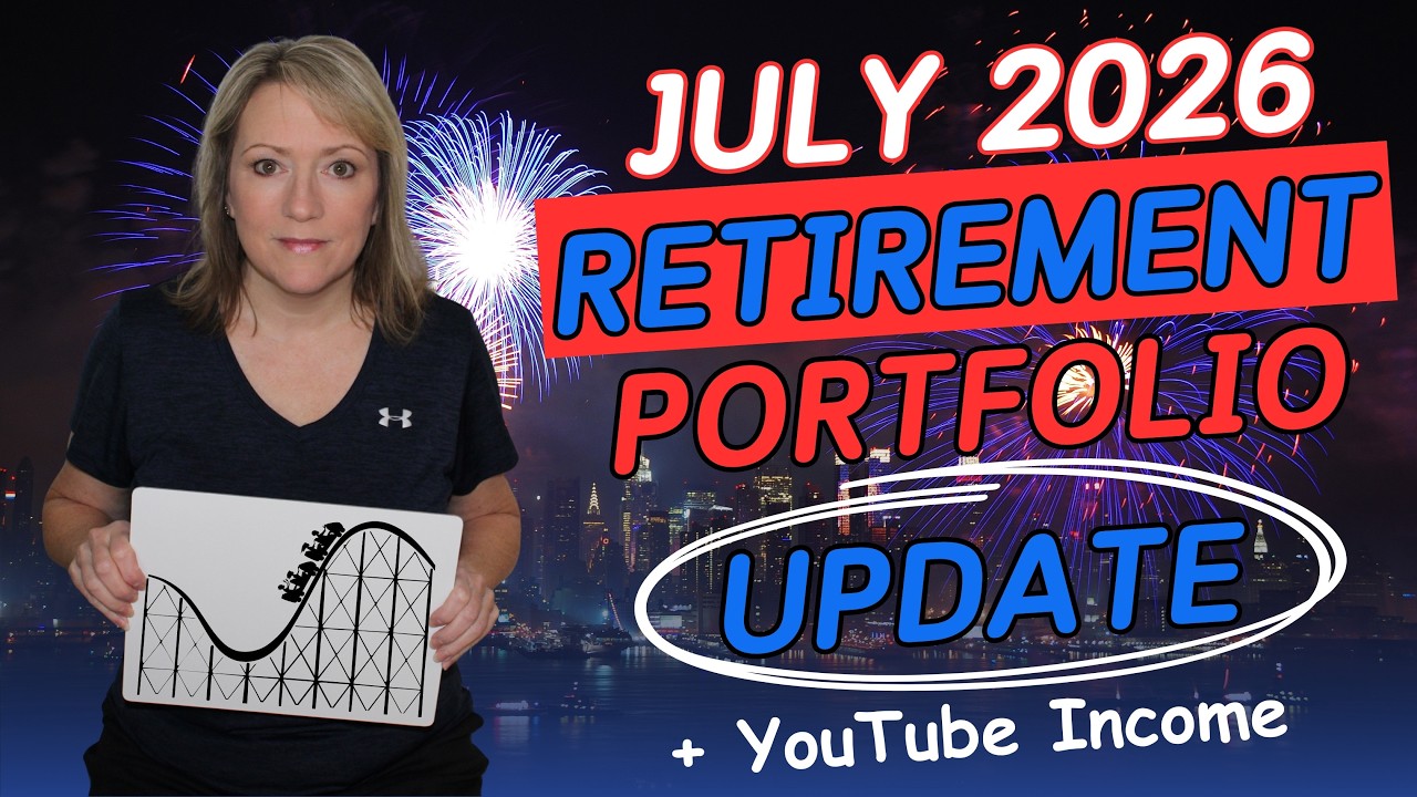 ОБНОВЛЕНИЕ пенсионного портфеля за июль 2026 года (Стагнация) + Доход с YouTube💲