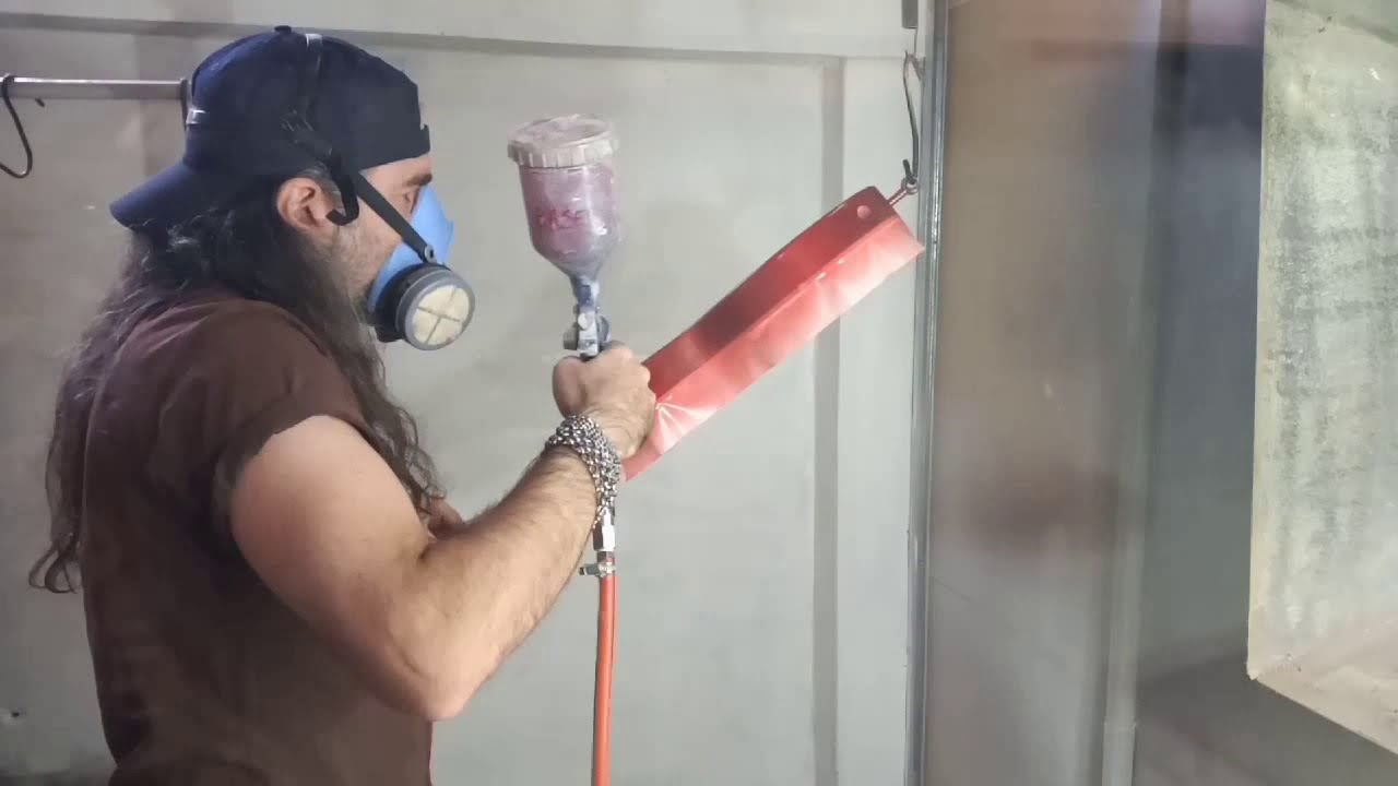 Proceso de laqueado de guitarra Les Paul Rexvil parte 2