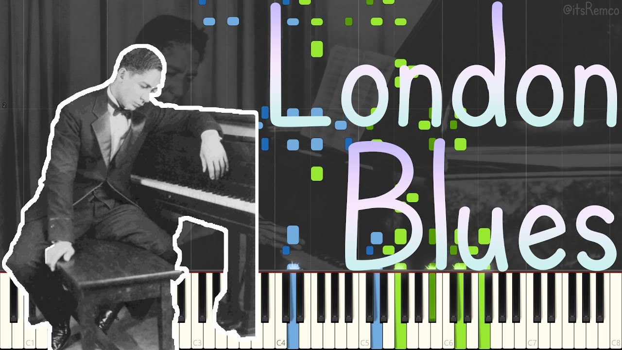 Jelly Roll Morton - London Blues 1924 (Classic New Orleans Jazz / Blues Piano Synthesia)