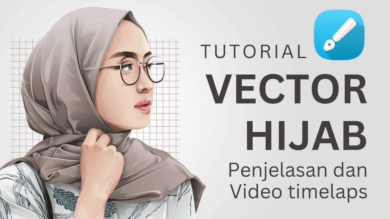 Tutorial Vector Hijab | Infinite Design (android)