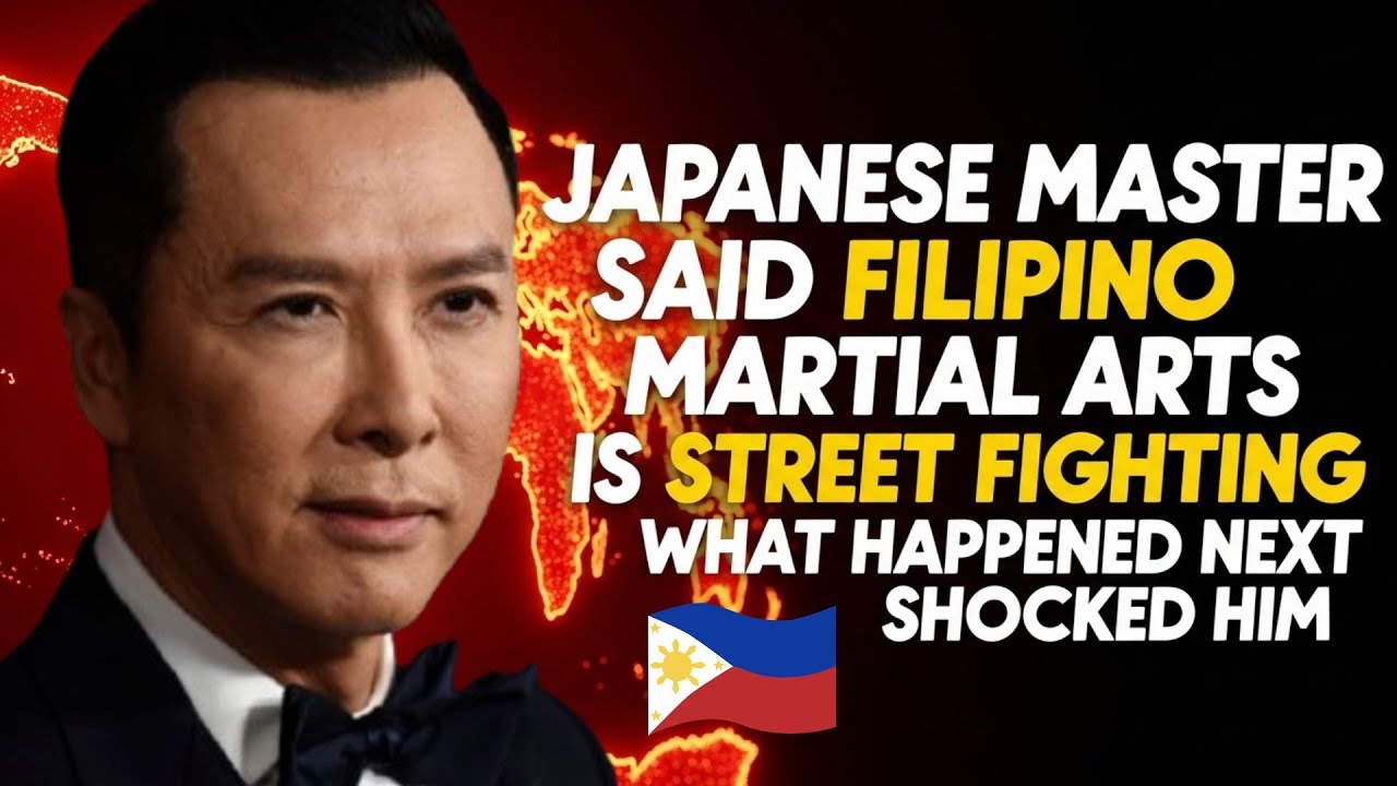 JAPANESE MASTER SAID FILIPINO 🇵🇭 MARTIAL ARTS IS STREET FIGHTING – WHAT HAPPENED NEXT SHOCKED HIM