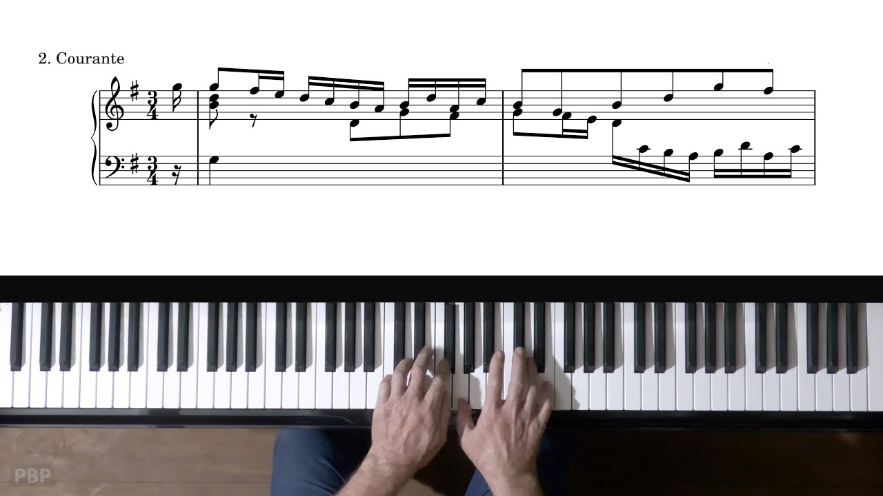 Bach French Suite No.5 