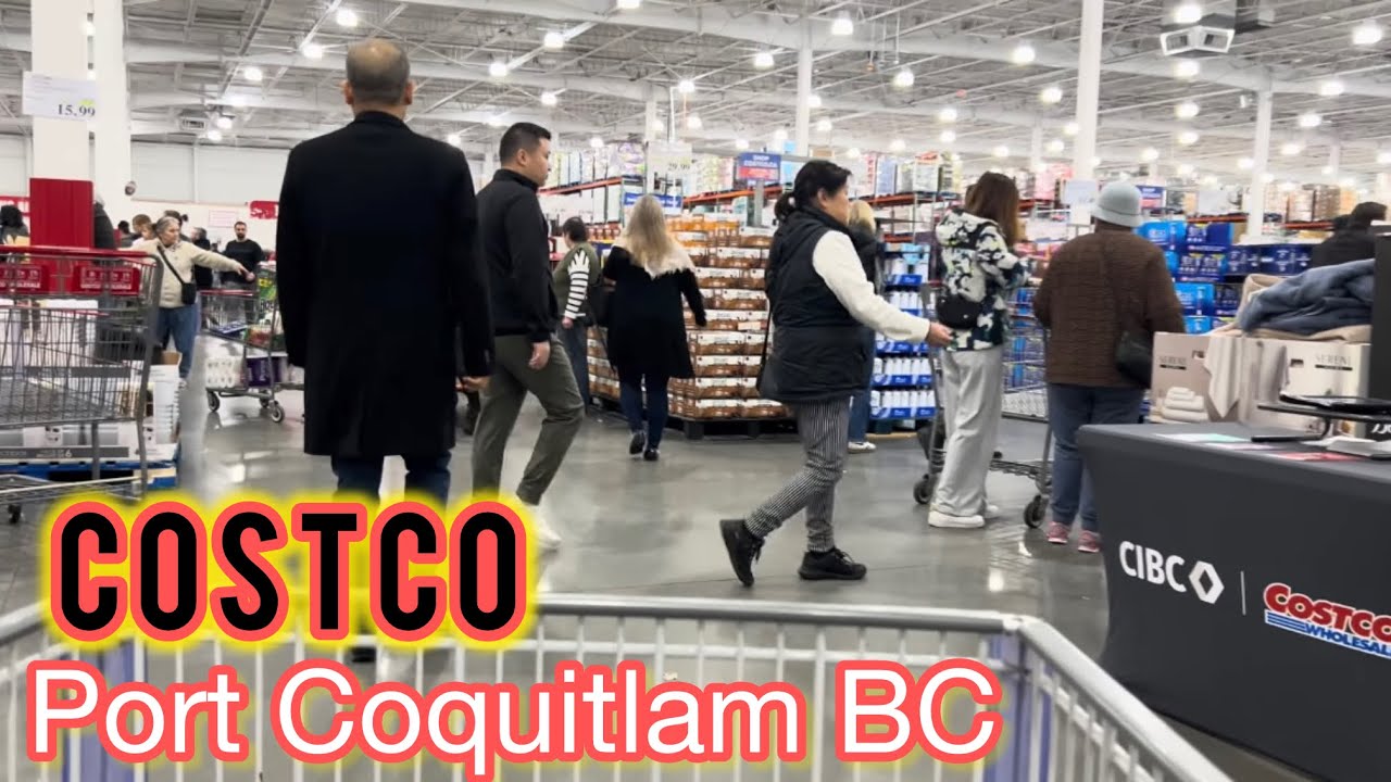Grocery Shopping at Costco Canada 