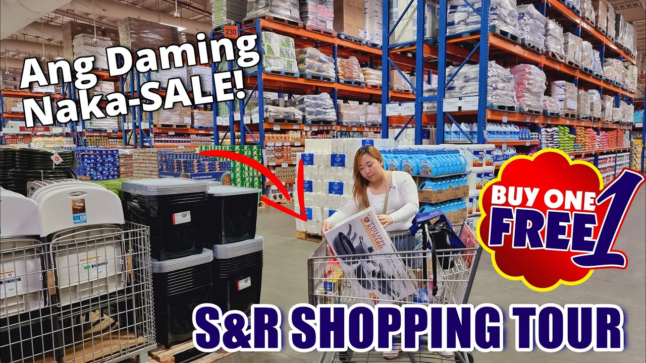 BUY 1 TAKE 1 Shopping Sa S&R! Ang Daming Naka SALE (Tour & Price Update With Mommy O & Daddy O)