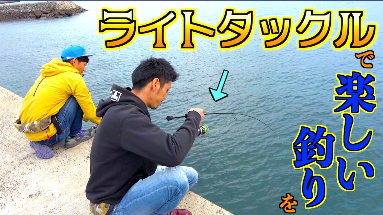 晩秋の堤防はライトタックルでどんな魚が釣れる？