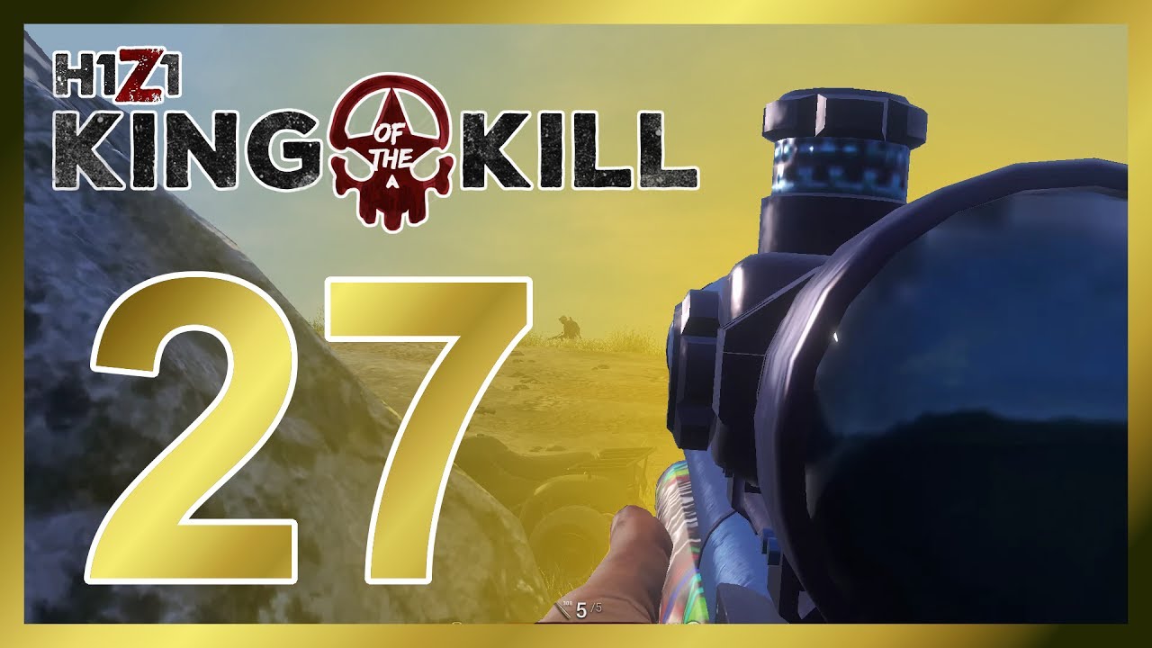 1v2 Hunting Rifle Battle - Again? - H1Z1 KotK Highlight and Funny Moments #27