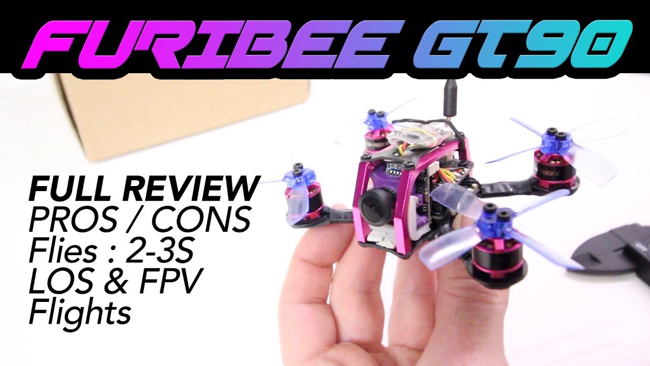 FuriBee GT90 Fire Dancer Mini FPV Racing Drone - NOT BAD! - Full Review