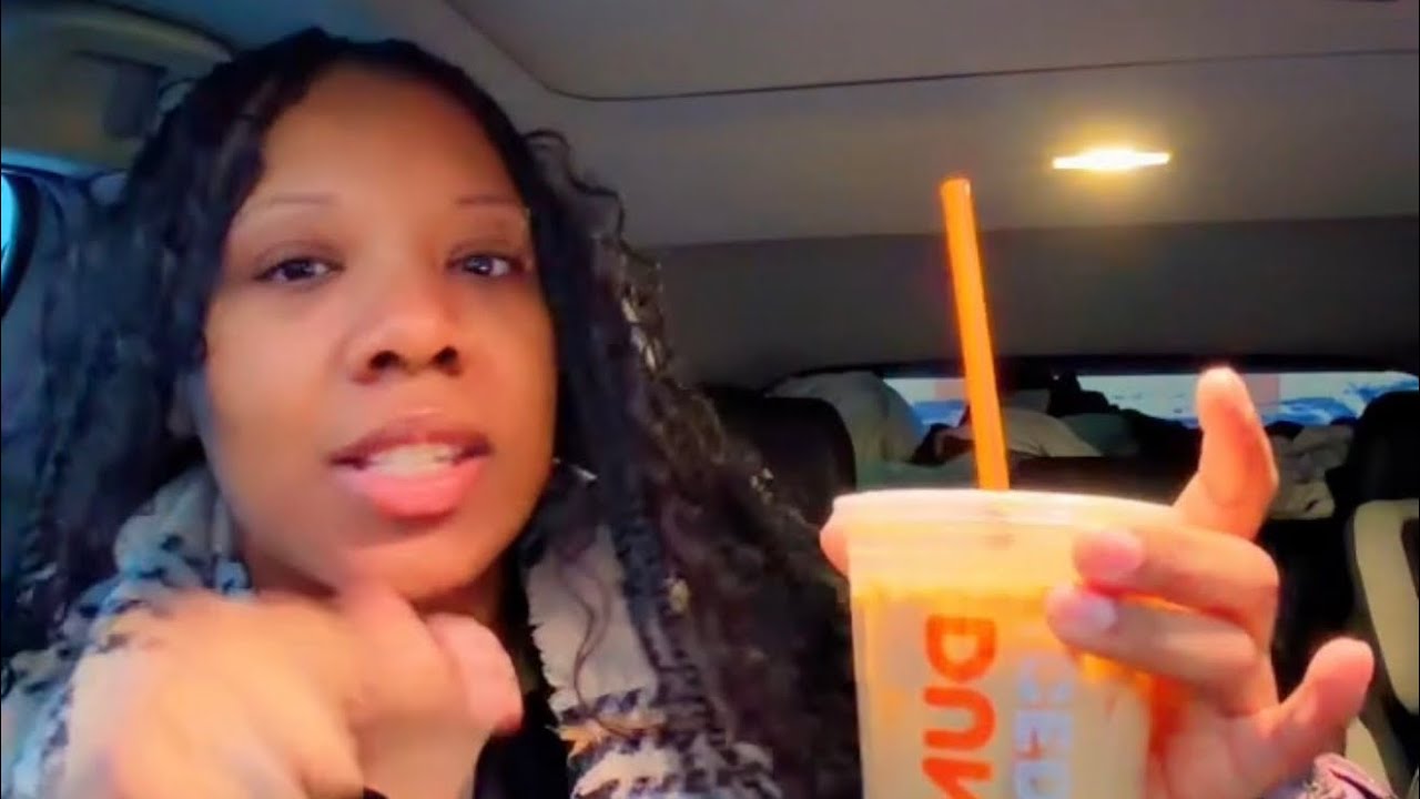 Dunkin' Donuts new protein drinks 😋 |carmel and chocolate| #reels #dunkindonuts #proteindrinks 