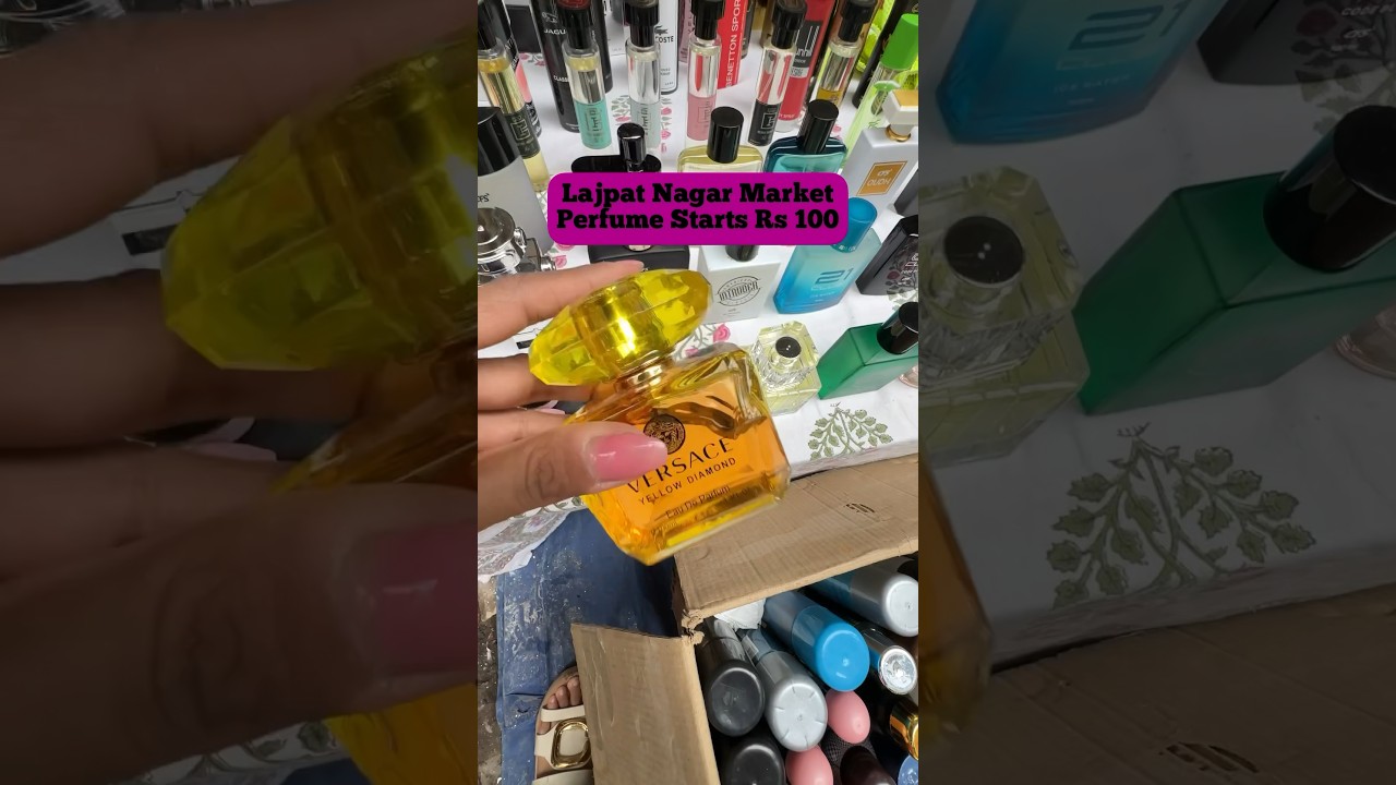 Branded Perfumes @Rs 100 ~ Lajpat Nagar Market #shorts #viralvideo #viral #fashion #viralshorts