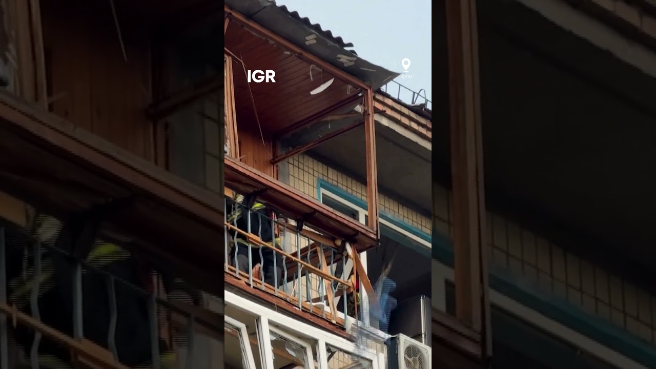 Russia Attacks Residential Building in Kyiv | IGR | India Global Review