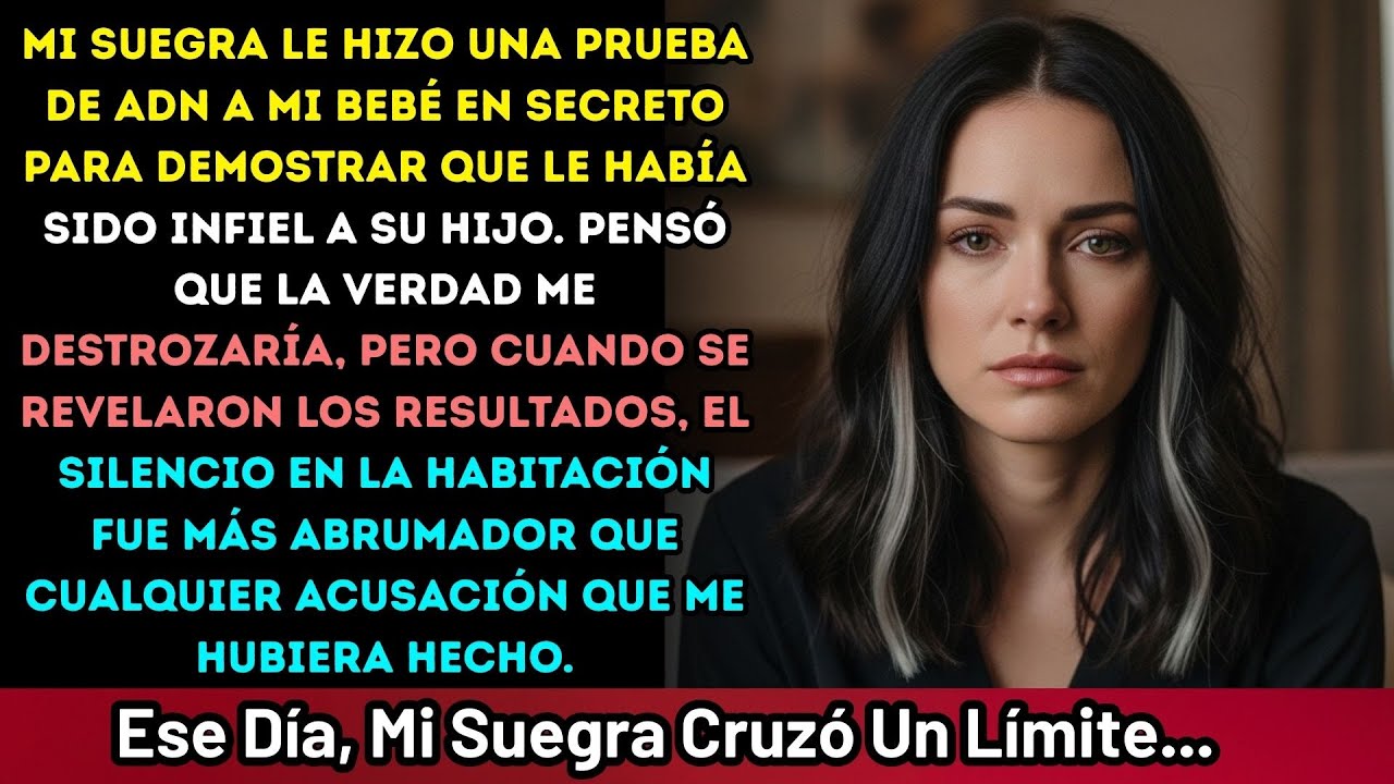 Mi suegra analizó mi ADN en secreto para demostrar que mi bebé no era de su hijo. #spanishstory