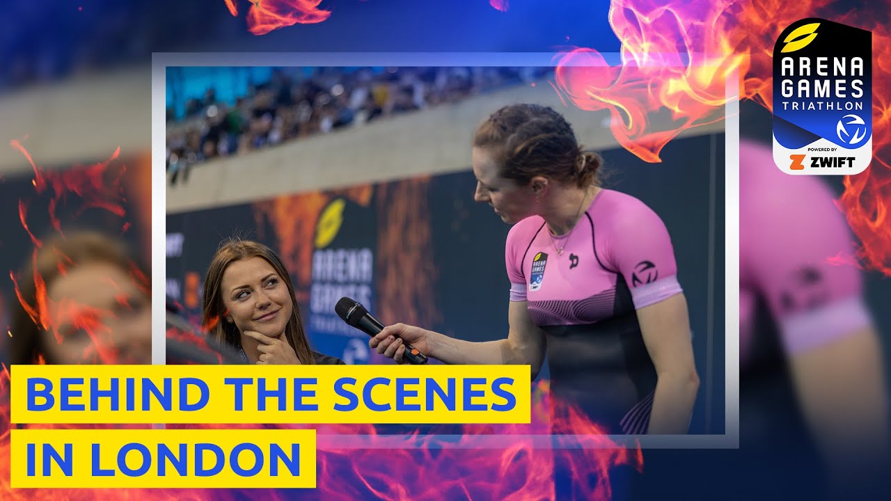 Behind The Scenes At The Arena Games Triathlon London