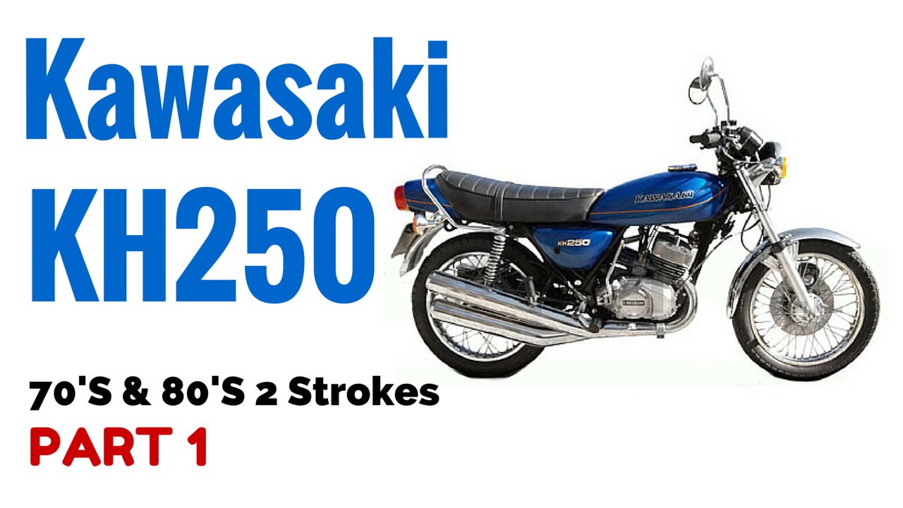 The Kawasaki KH250 Motorcycle Review 70's & 80's 2 Strokes Part 1