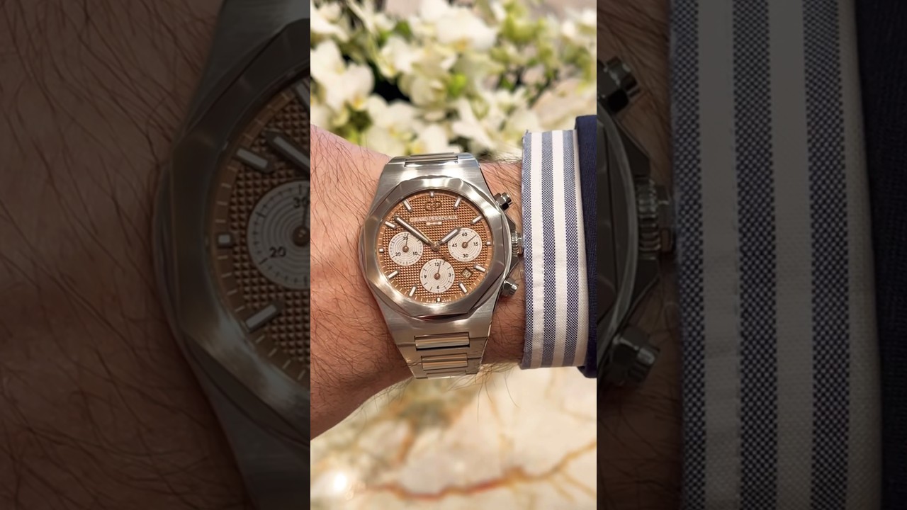 #Unboxing: Wempe x Girard-Perregaux Laureato Chronograph 42 mm mit kupferfarbenem Zifferblatt 🔥