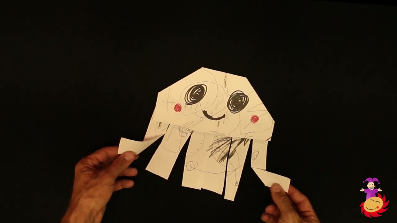 Cómo hacer una medusa o pulpo de papel - Sol y Tierra Teatro Ecosocial