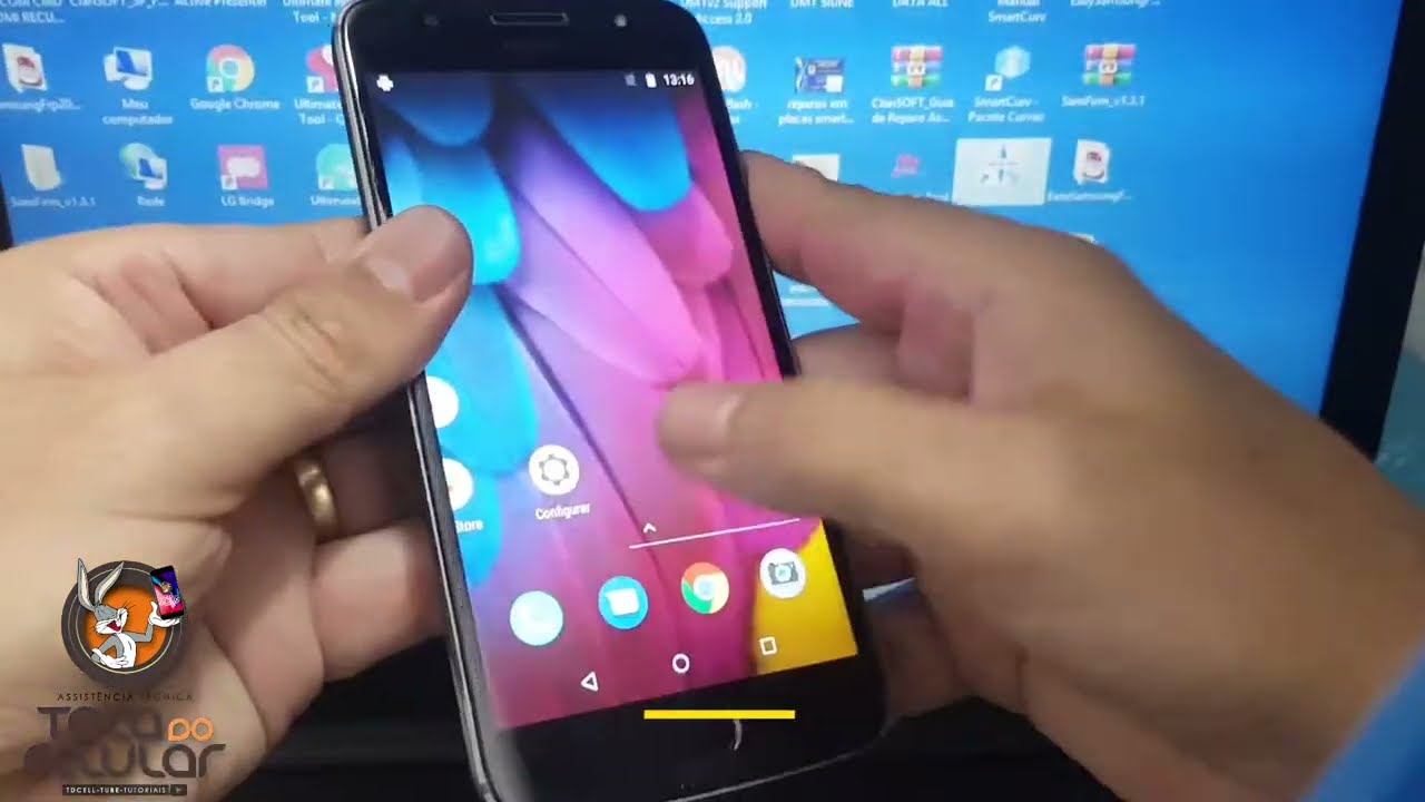 Moto G5s Não Sobe Rede Modo Qca Procedimento