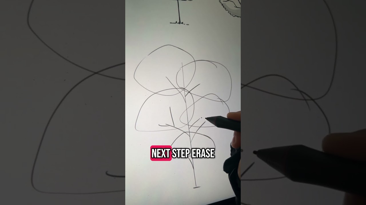 How to draw trees #art #illustrationnation #drawing #illustrative #sketch