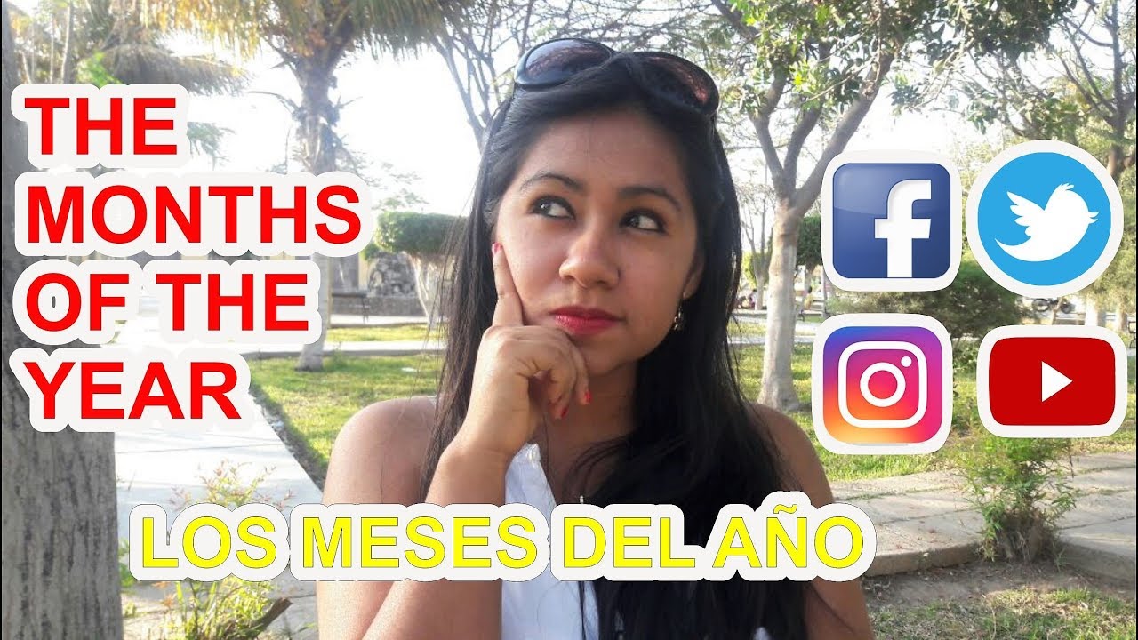 🚀THE 12 MONTHS OF THE YEAR 🚀- Los meses del año en Inglés😎 #EasyEnglishTv 🤗