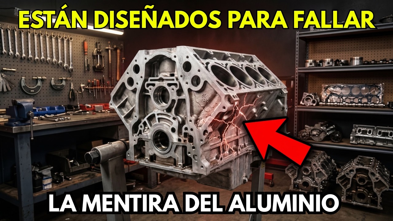 Por qué todos los autos ahora tienen motores de aluminio (la mentira del “peso ligero”)