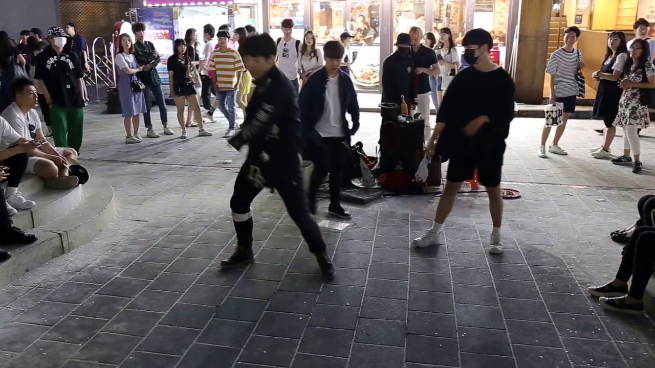 JHKTV] hong dae street dance  DOB  SY TY HJ (don't wanna cry)