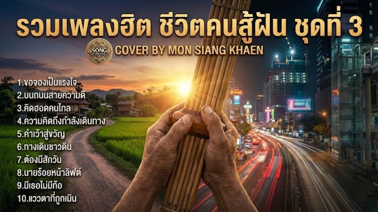 รวมเพลงฮิต ชีวิตคนสู้ฝัน ชุดที่ 3  | COVER BY SONG BY PAY4YOU