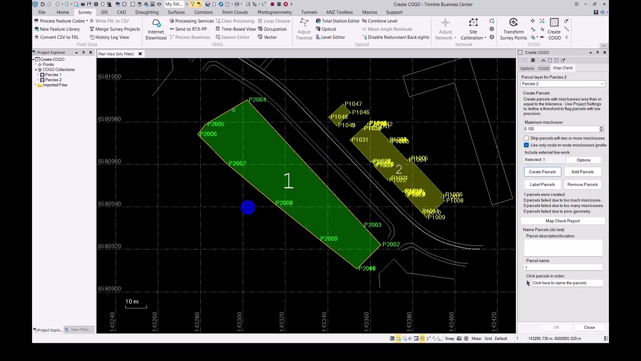 TBC 5.80 Create COGO Enhancements
