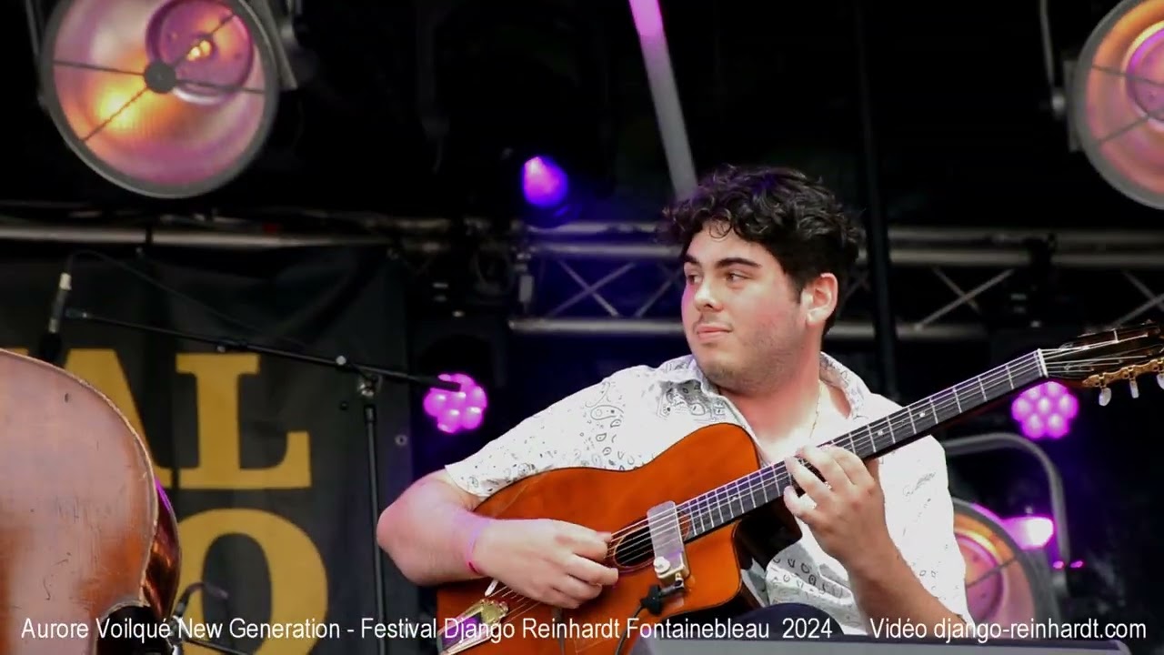 Aurore Voilqué au Festival Django Reinhardt de Fontainebleau 2024