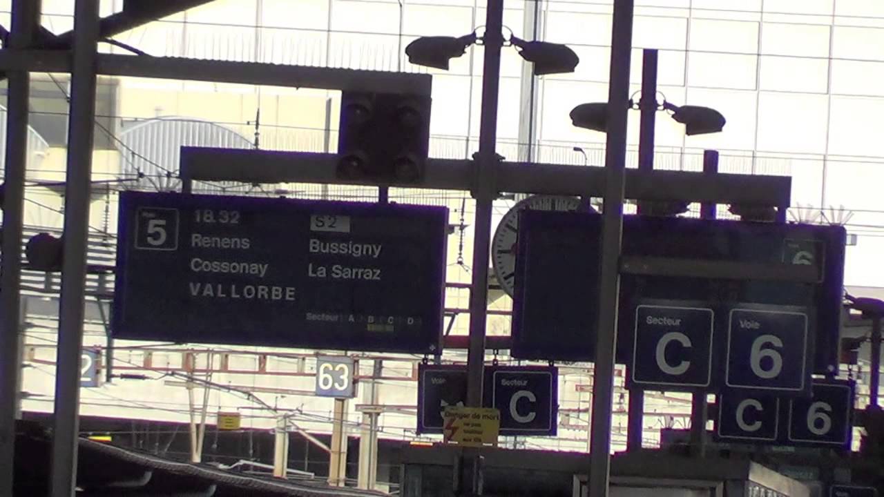 Gare de Lausanne - 21 Septembre 2013