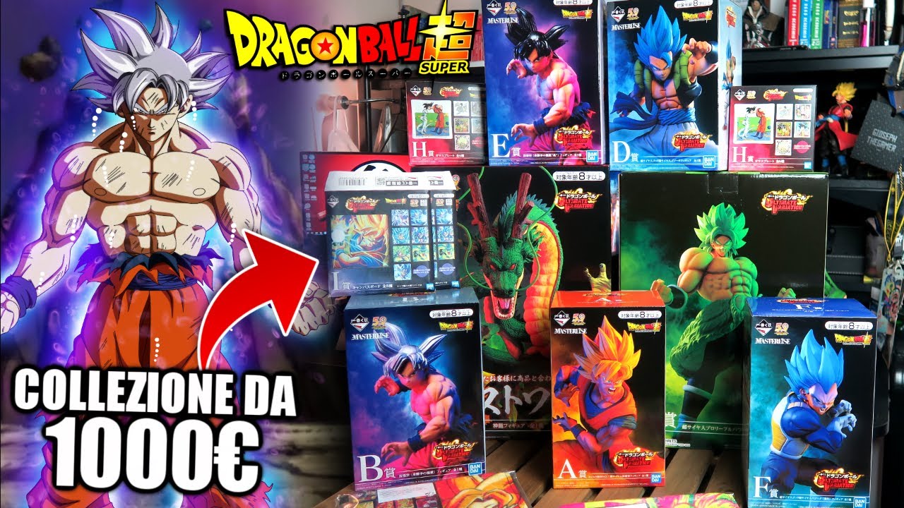 UNBOXING da 1000€ di DRAGON BALL SUPER con STATUE ESCLUSIVE 😱 Ichiban Kuji Banpresto ITA