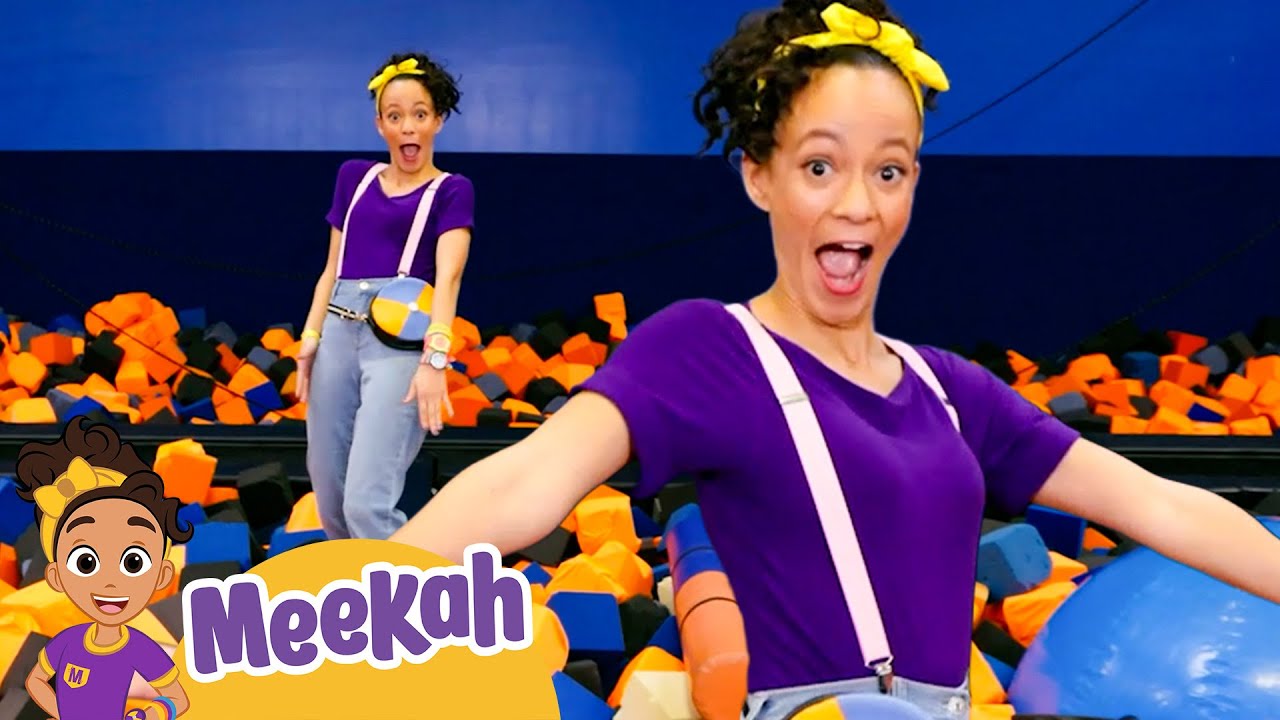 Meekah Sky Zone | Trampolines | Educational Videos for Kids