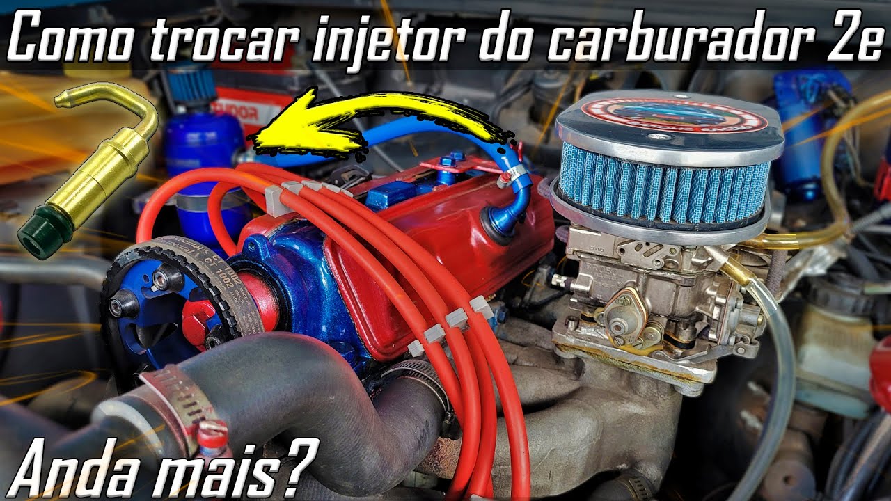 Melhorias no carburador 2e troca de injetor do Chevette ficou bom ? #chevette #carburador